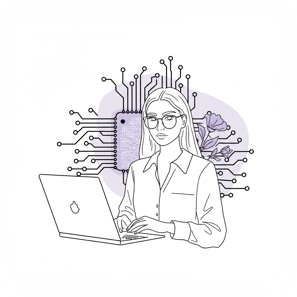 AI overwhelm? Learn how female entrepreneurs can ride the AI wave for biz growth & work-life balance. Find your tribe at Femmeprenista!