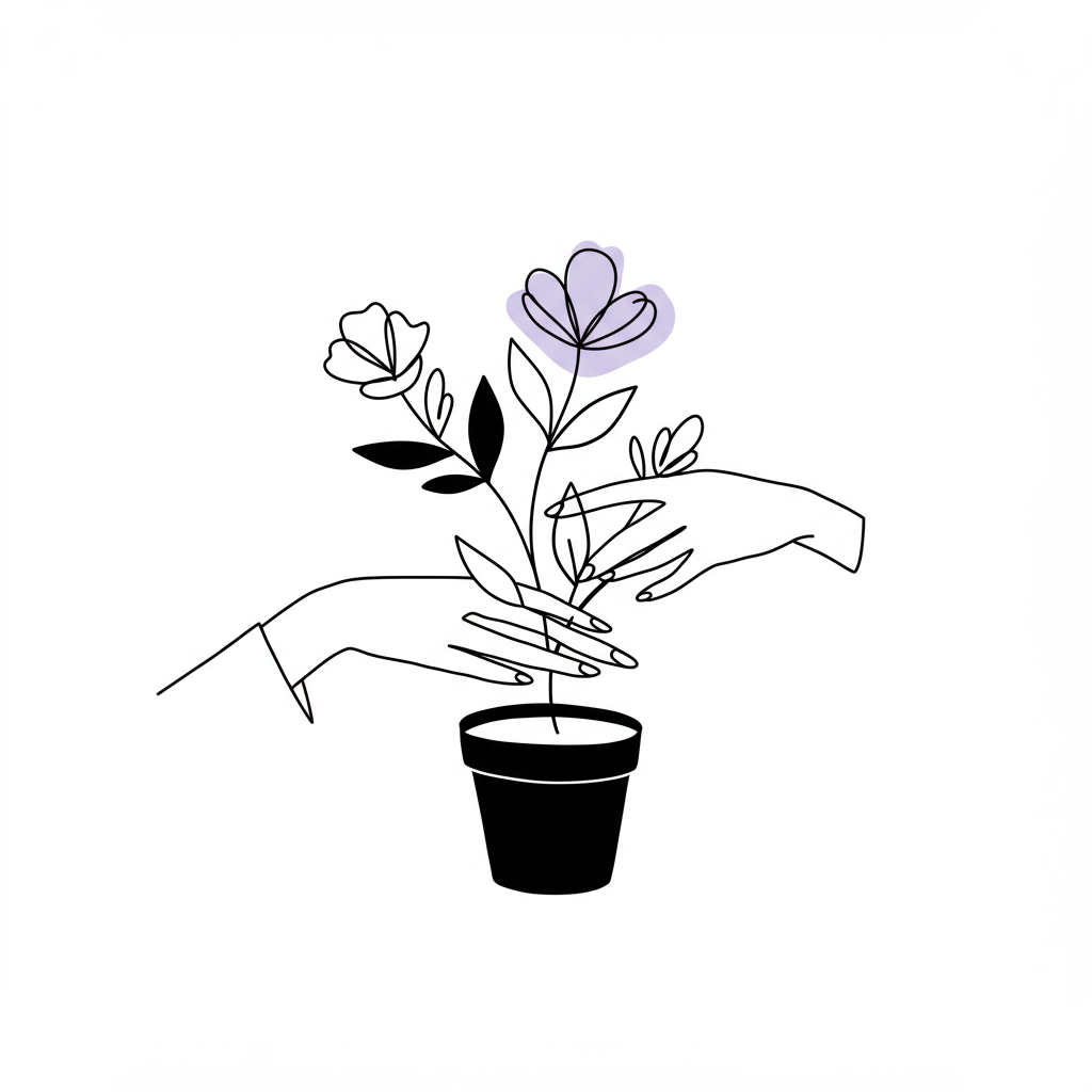 Achieve joyful work-life balance! The 5-Pillar Business Flourish Framework™ for female entrepreneurs. Start flourishing today!