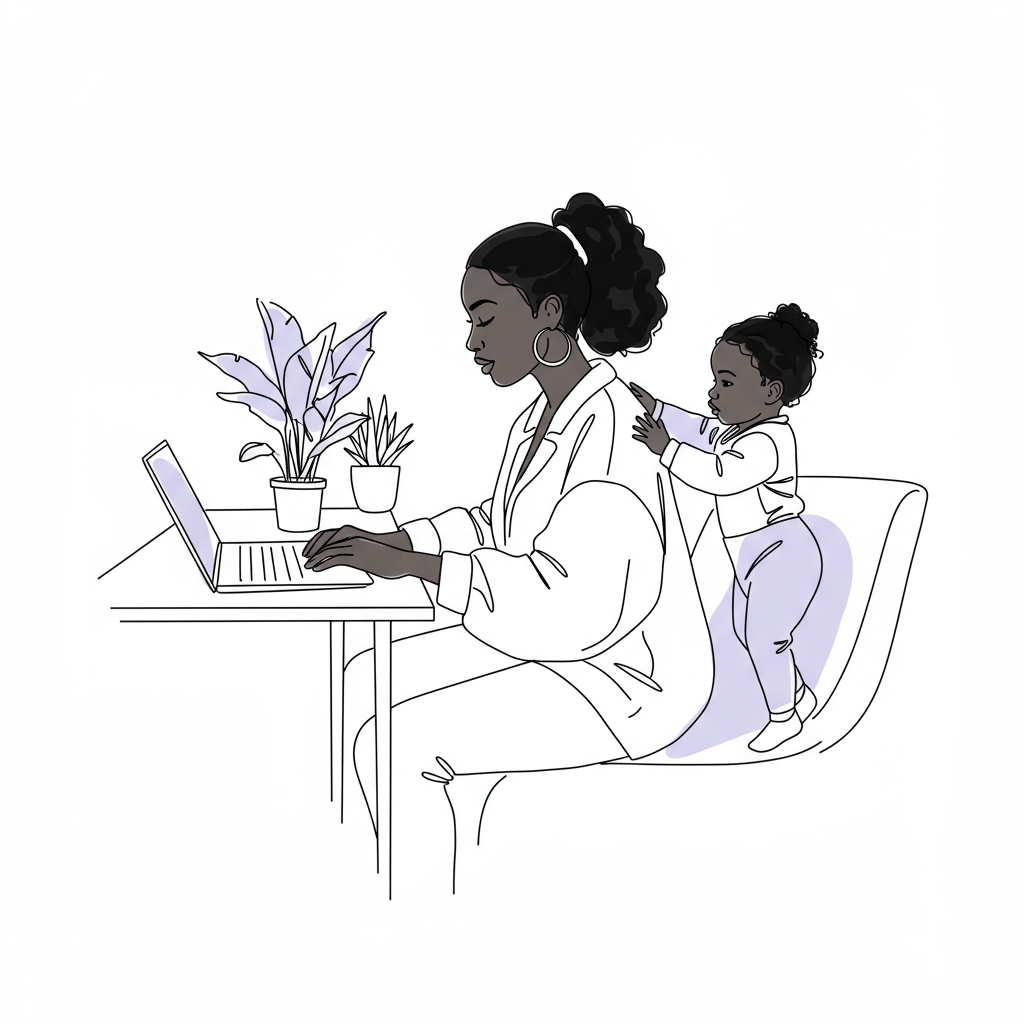 Dog ate your biz cards? 😅 Embrace the chaos of #femmepreneur life! Systems & humor are your superpowers. Learn how! #momlife