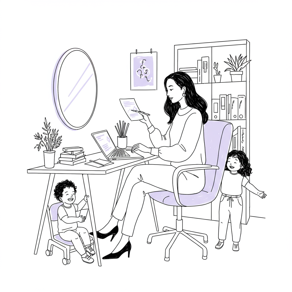 Feeling overwhelmed, Mama? 🙋‍♀️ Build a thriving business without burnout! 💪 Join the Femmeprenista movement. ✨ Learn how!