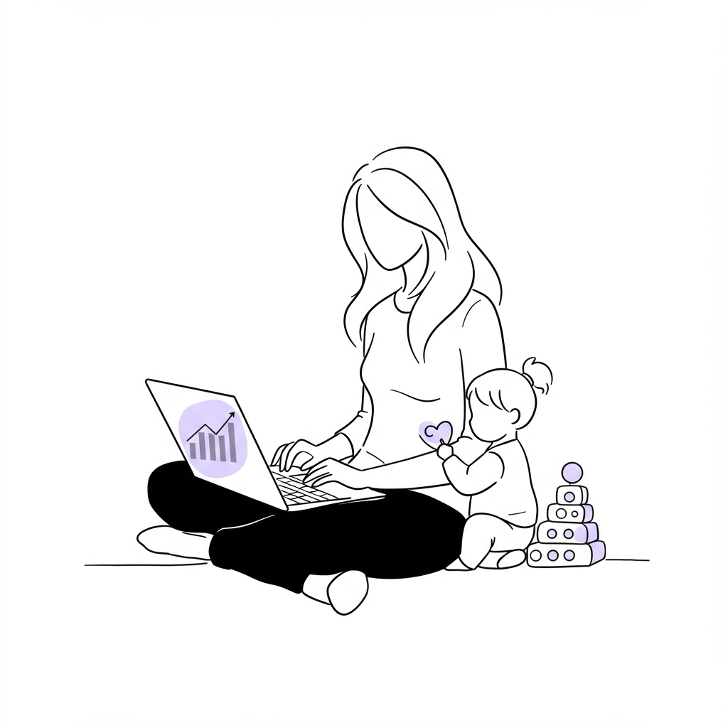 Stuck in overwhelm? A growth mindset is your superpower! Learn how to thrive as a Mumpreneur. Tips & tools inside!