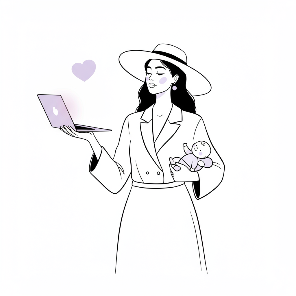 Motherhood: CEO training in disguise? 🤔 Embrace the chaos & unlock your inner #femmeprenista superpowers!➡️