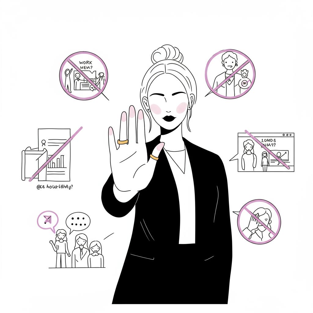 Feeling stuck saying YES? Learn why "no" is your superpower! Reclaim energy & focus. Boundary scripts inside! #femmeprenista