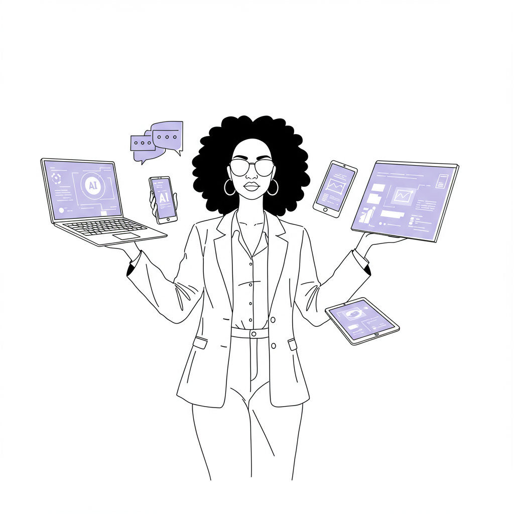 Unlock Time: AI for Female Entrepreneurs Juggling It All