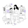 Working From Home With Kids? Embrace the Chaos | Femmeprenista