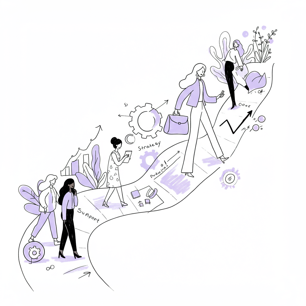 First Coaching Clients: Roadmap for Female Entrepreneurs