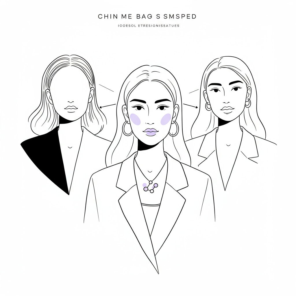 Chic line art of 3 diverse women in a strategic mastermind; pastel purple accent on center necklace | Femmeprenista