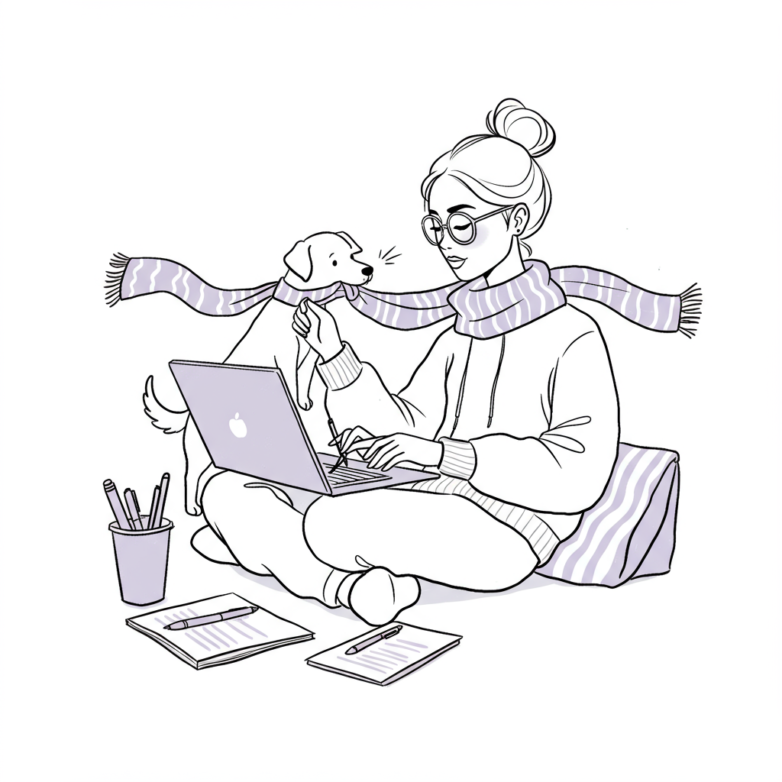 Work From Home Dog Chaos? Tips for Femmeprenista Sanity!