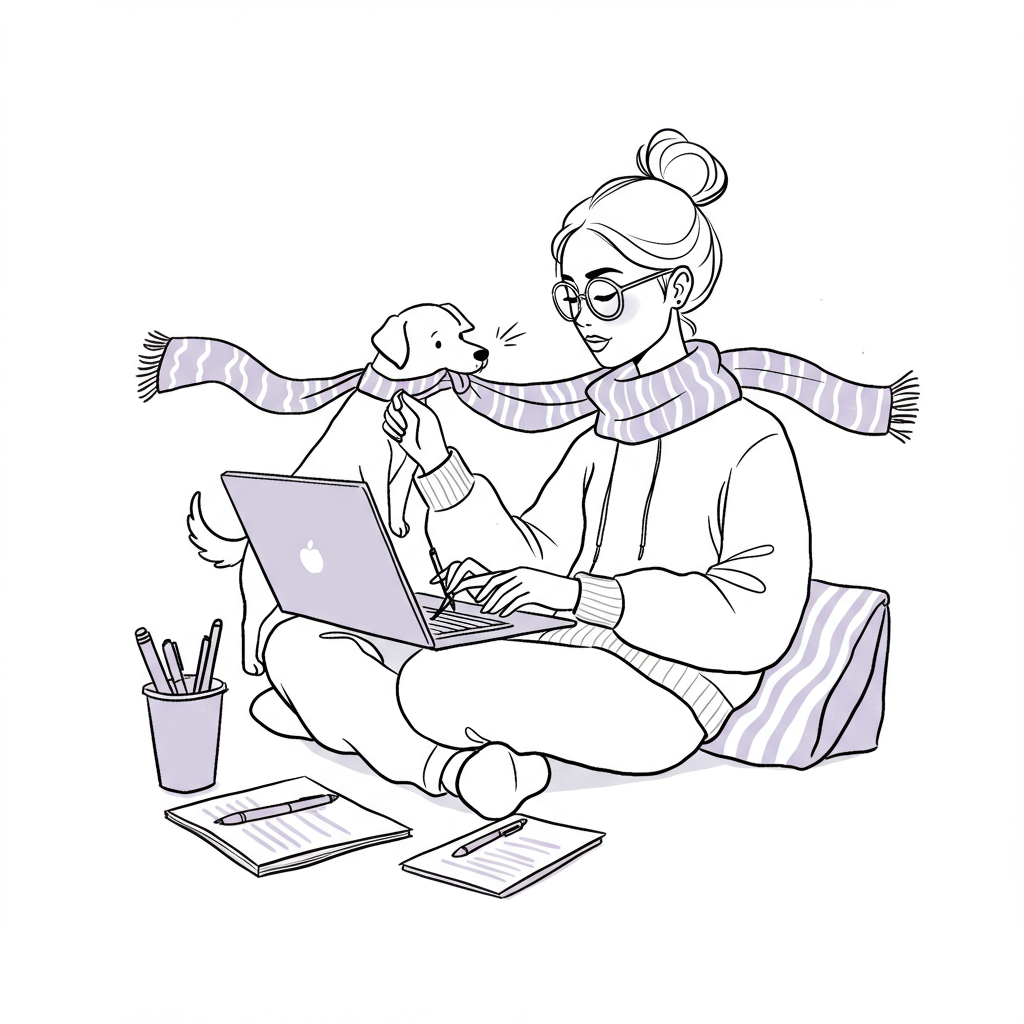 Work From Home Dog Chaos? Tips for Femmeprenista Sanity!
