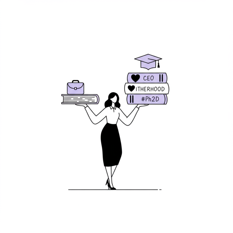 CEO Motherhood PhD Juggle: Stolen Moments to Thrive | Femmeprenista