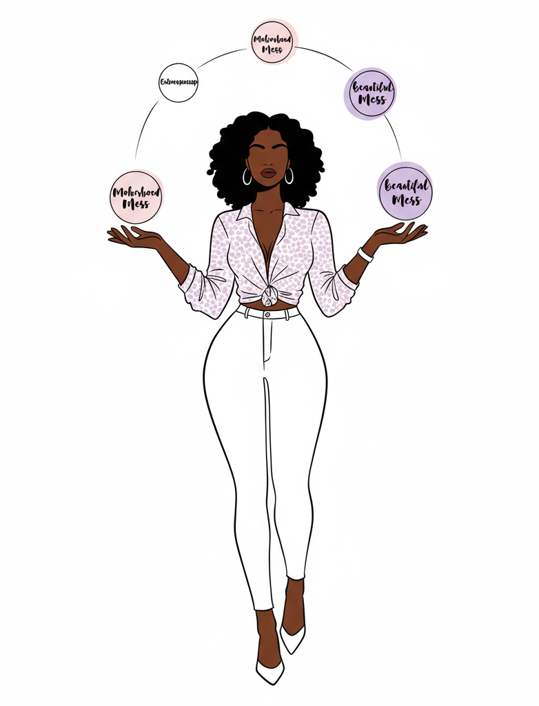 Entrepreneurship Motherhood Beautiful Mess: Thriving as Mum-Boss
