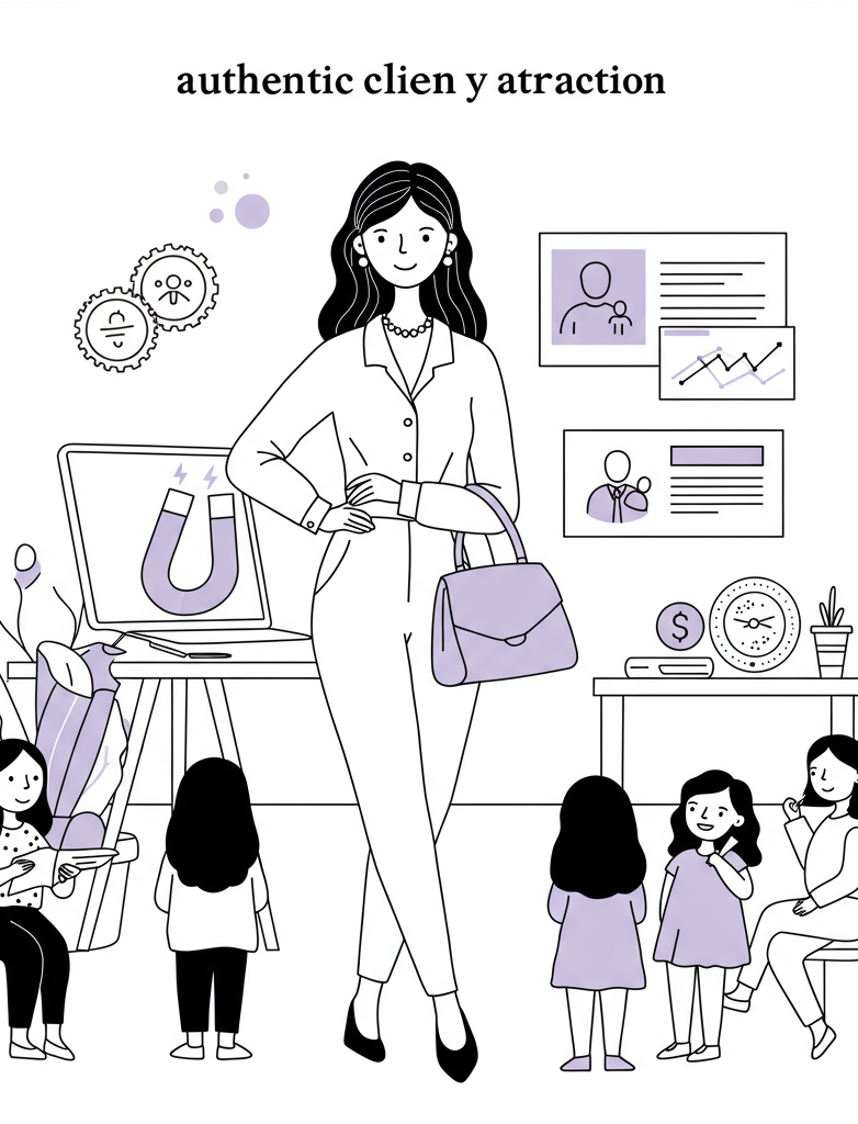 Authentic Client Attraction Coaching Mums: Simple Marketing 1 Authentic Client Attraction Coaching Mums: Simple Marketing