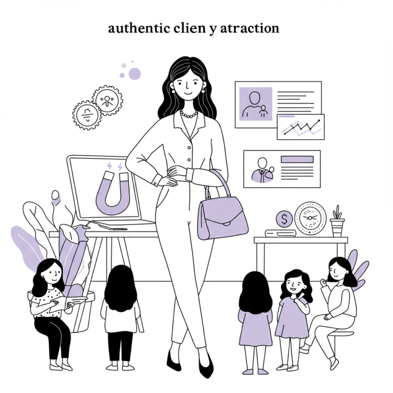 Authentic Client Attraction Coaching Mums: Simple Marketing 8 Authentic Client Attraction Coaching Mums: Simple Marketing